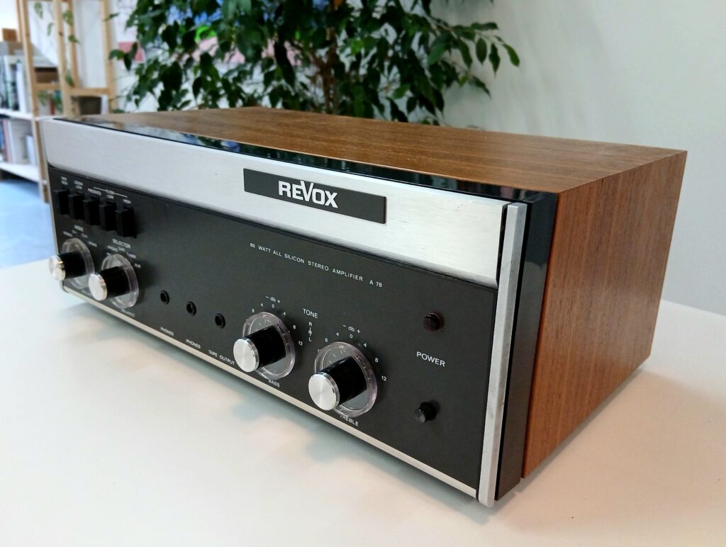 ReVox A78 amplificateur